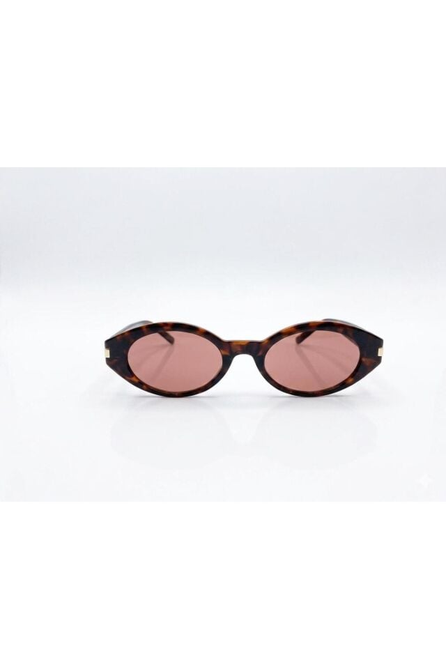 Marco Salvadori 201 c.66 Oval Trend Pembe Cam UV400 Kadın  Güneş Gözlüğü