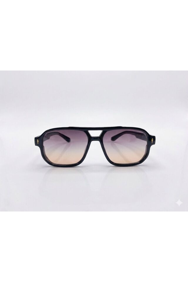 CAPRİ Col100 Çift Renk Açık Cam UV400 Unisex